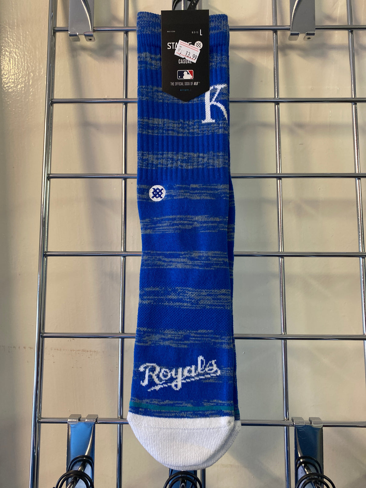 Kansas City Royals Crew Socks