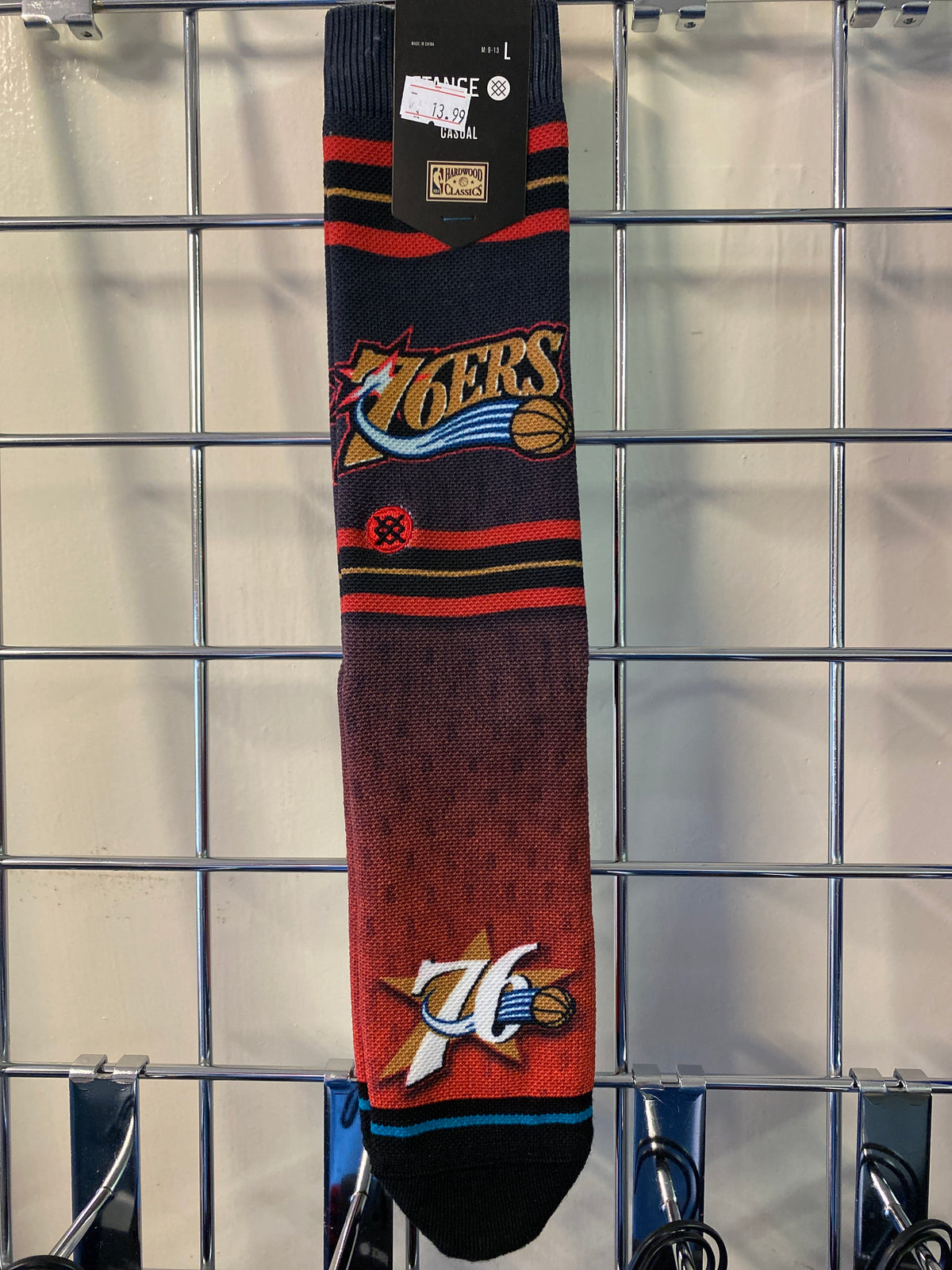 Philadelphia 76ers Crew Socks