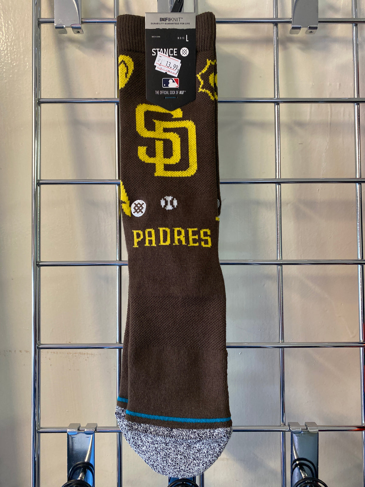 San Diego Padres Crew Socks