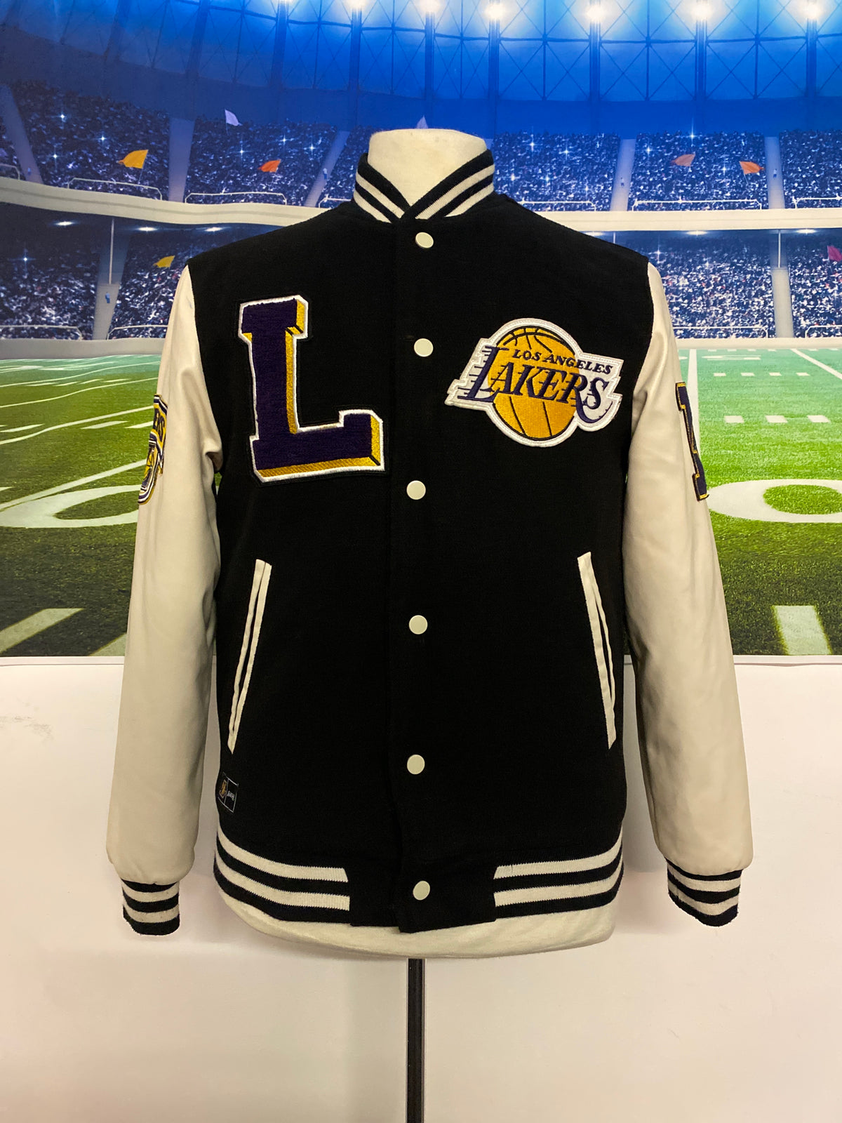 LA Lakers varsity jacket
