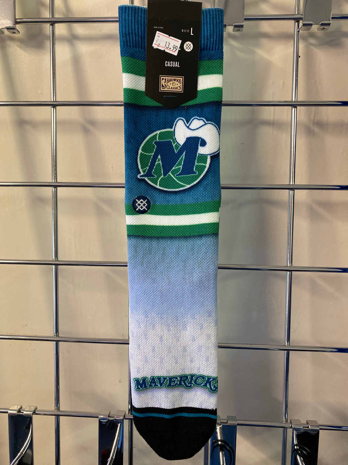 Dallas Mavericks Crew Socks