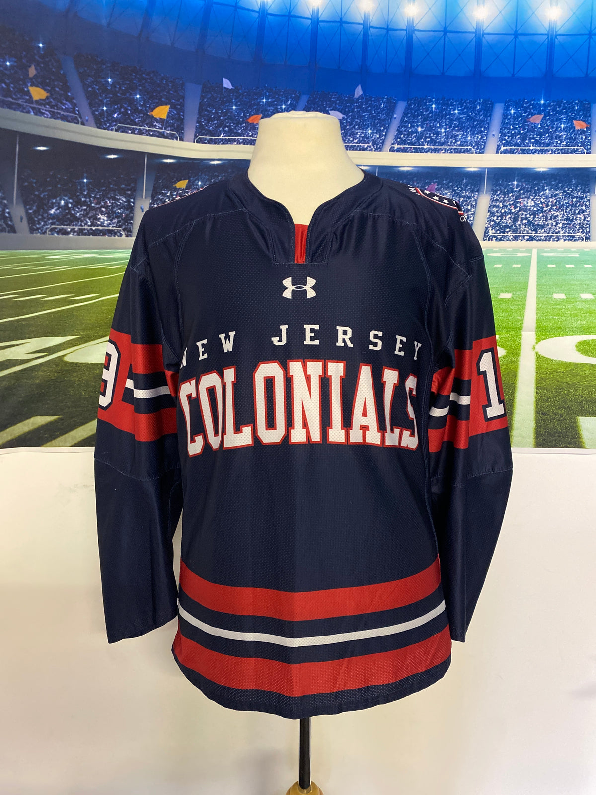 New Jersey Colonials Ice Hockey Jersey