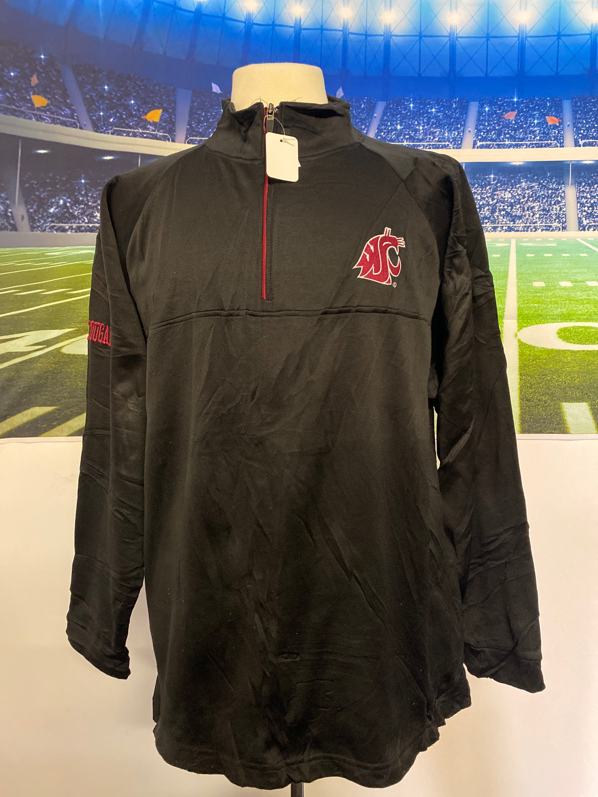 Washington State Cougars 1/4 zip