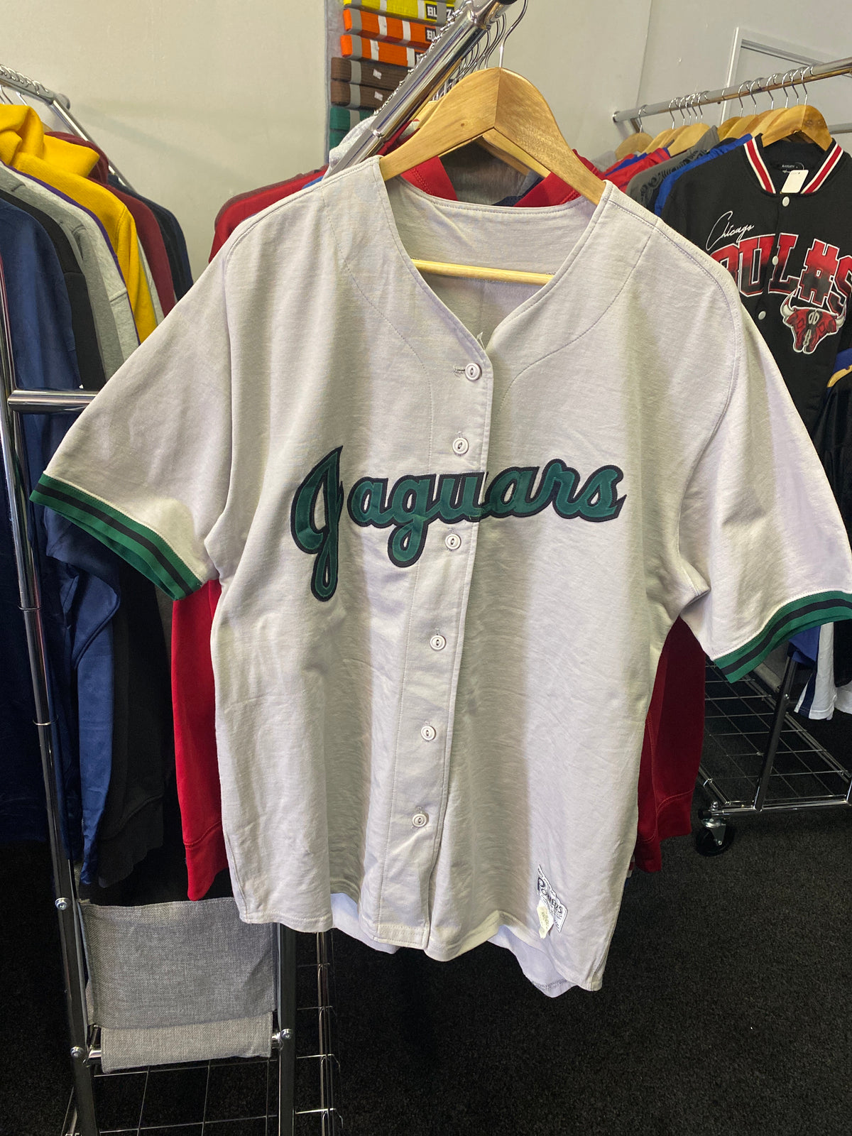Jaguars Heavy Cotton Baseball Jersey