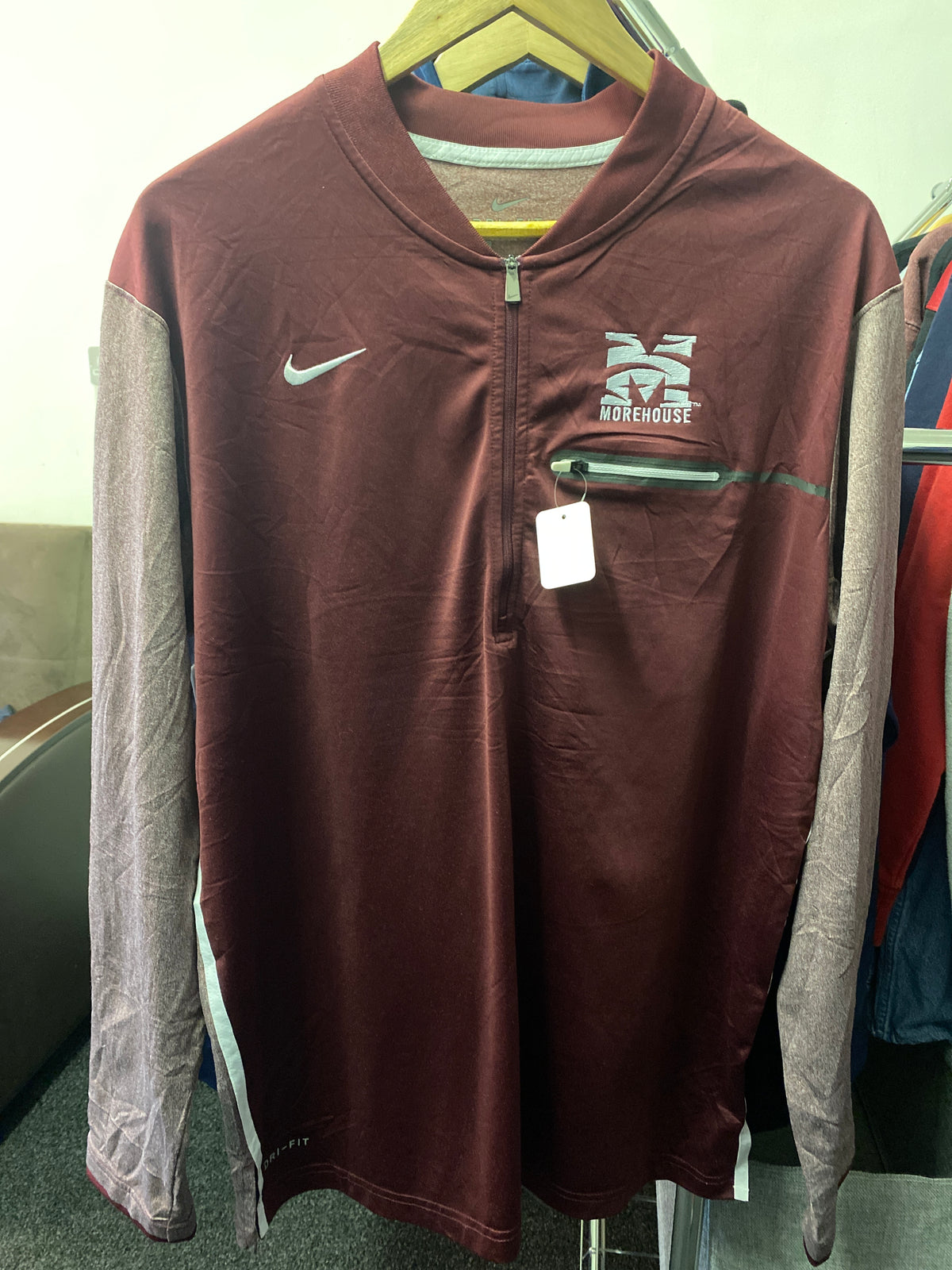 Morehouse Football 1/4 zip