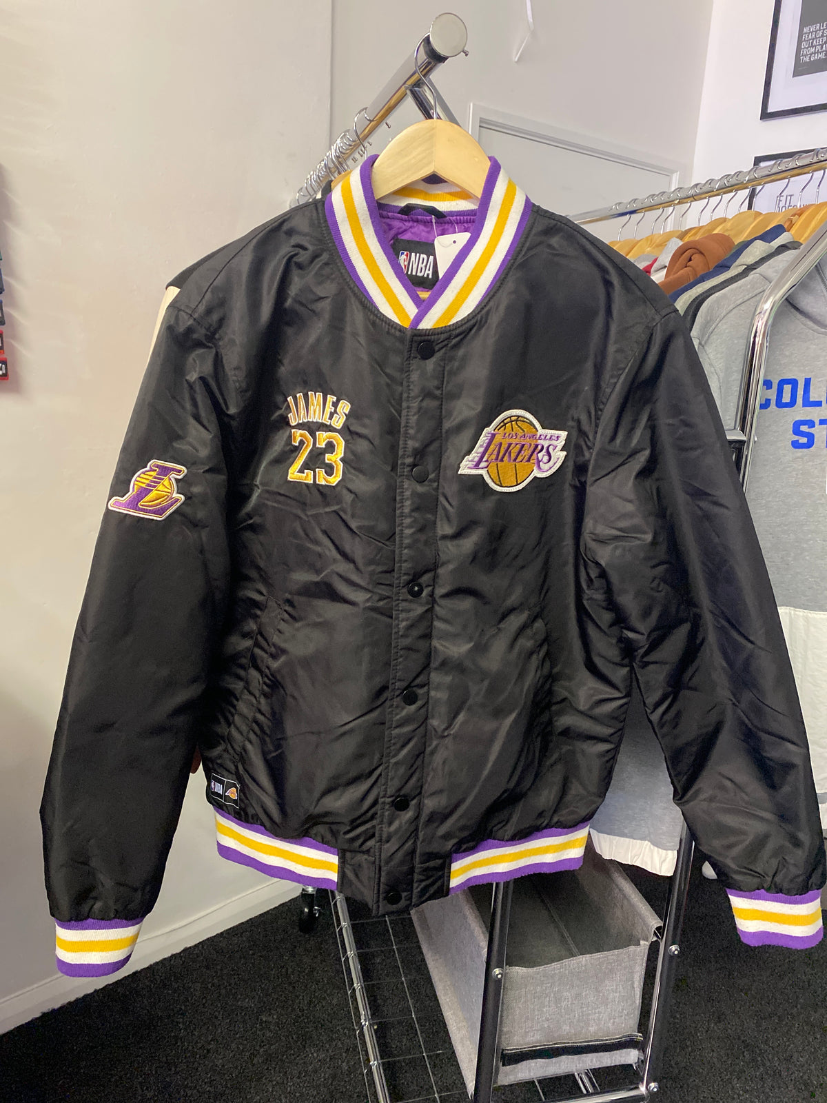 LA Lakers Varsity Jacket