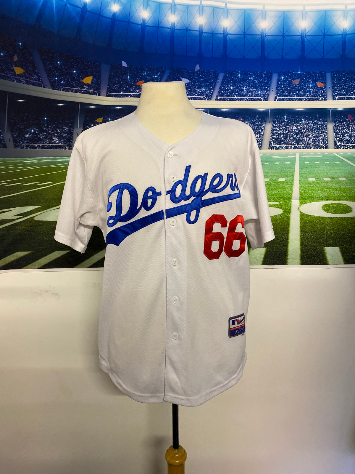 MLB LA Dodgers Jersey #66 PUIG