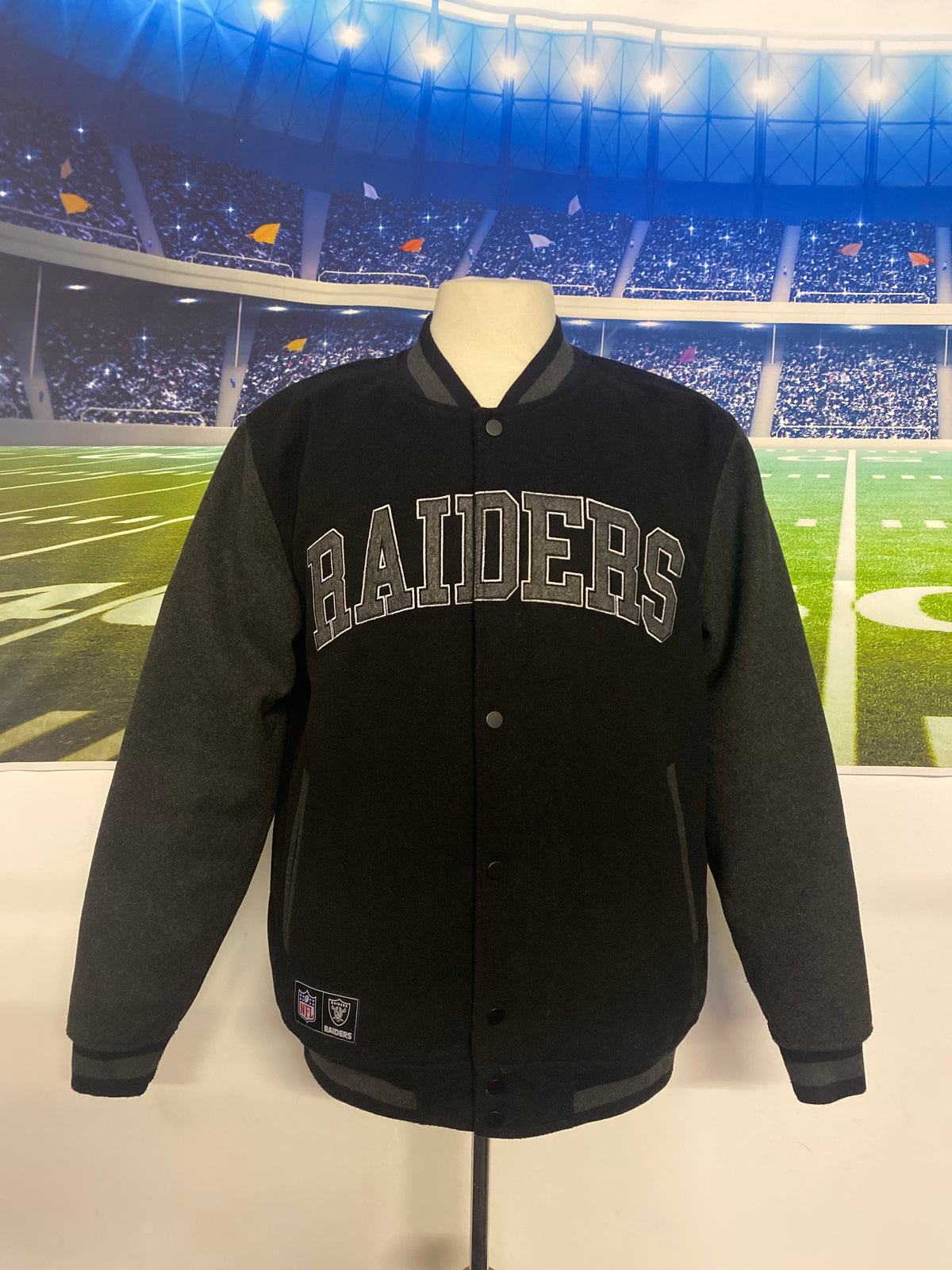 NFL Las Vegas Raiders Football Varsity Jacket
