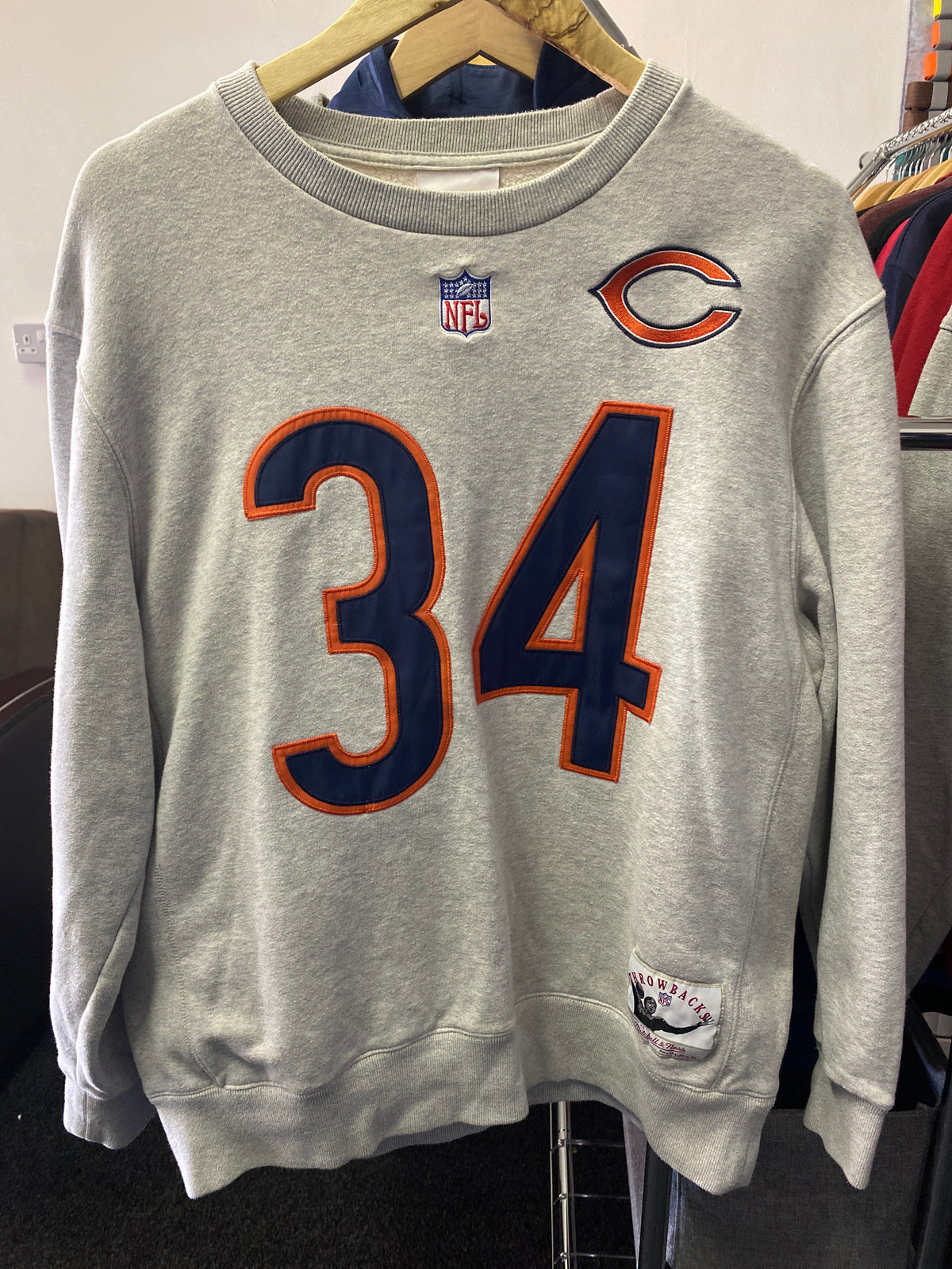 NFL Chicago Bears Payton #34 Sweater