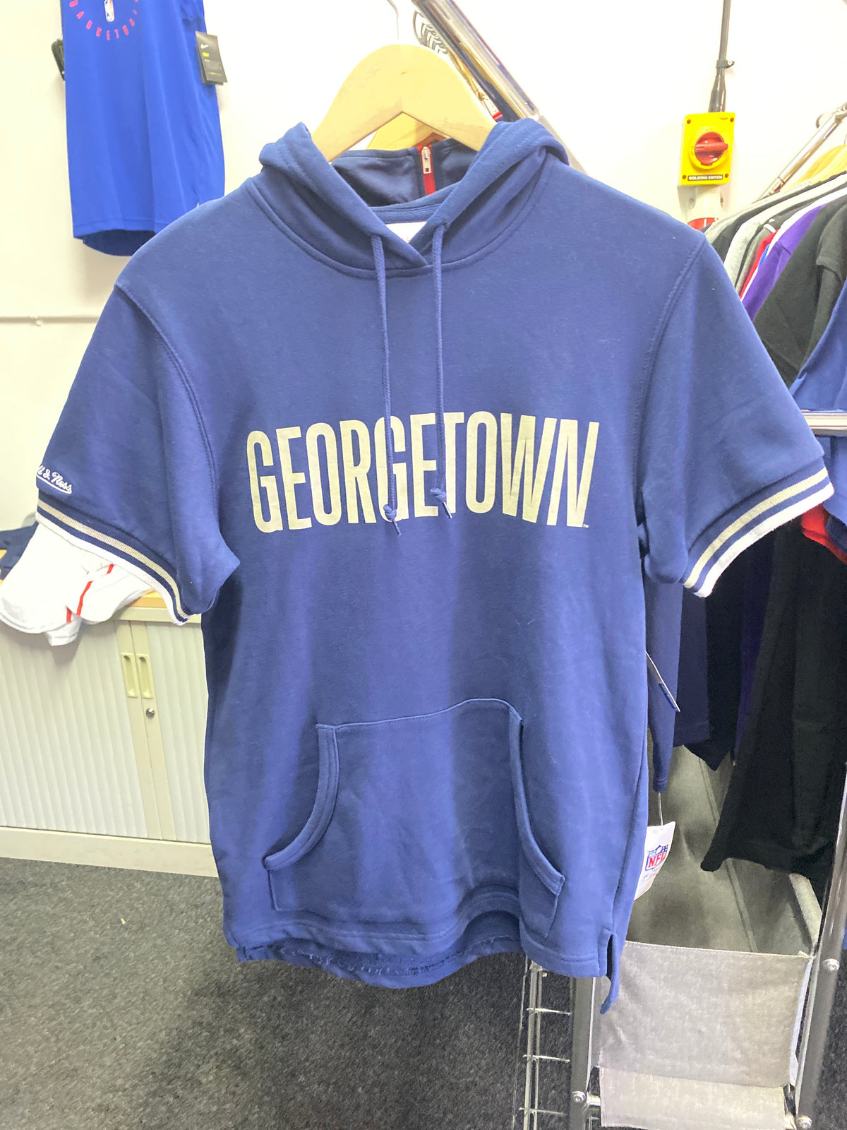 Georgetown short sleeve Hoodie