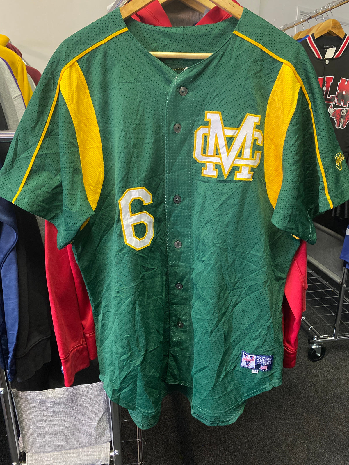 MC College Baseball Jersey