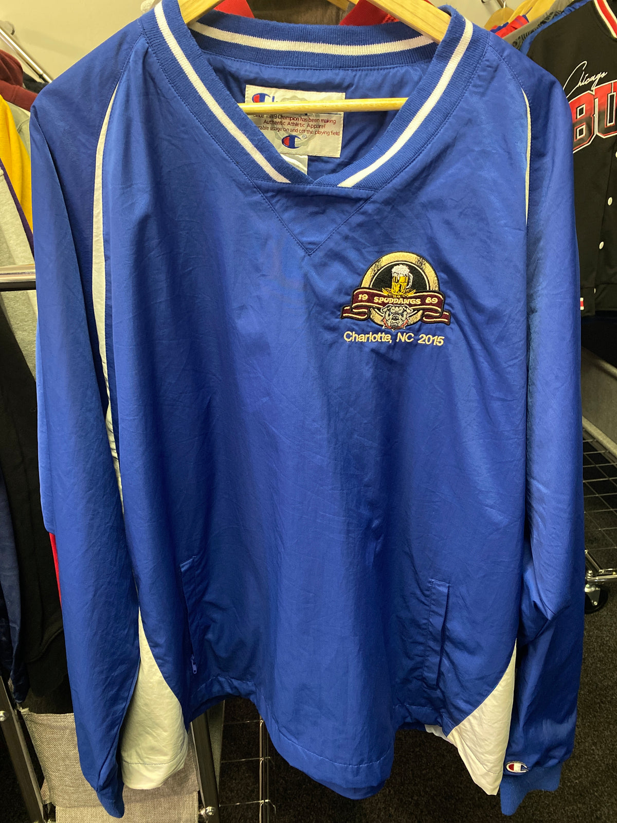 Charlotte Spuddawgs dugout jacket