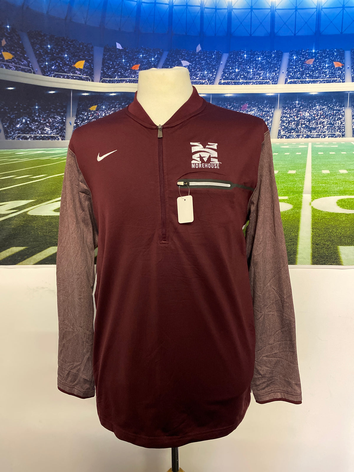 Morehouse Football 1/4 zip