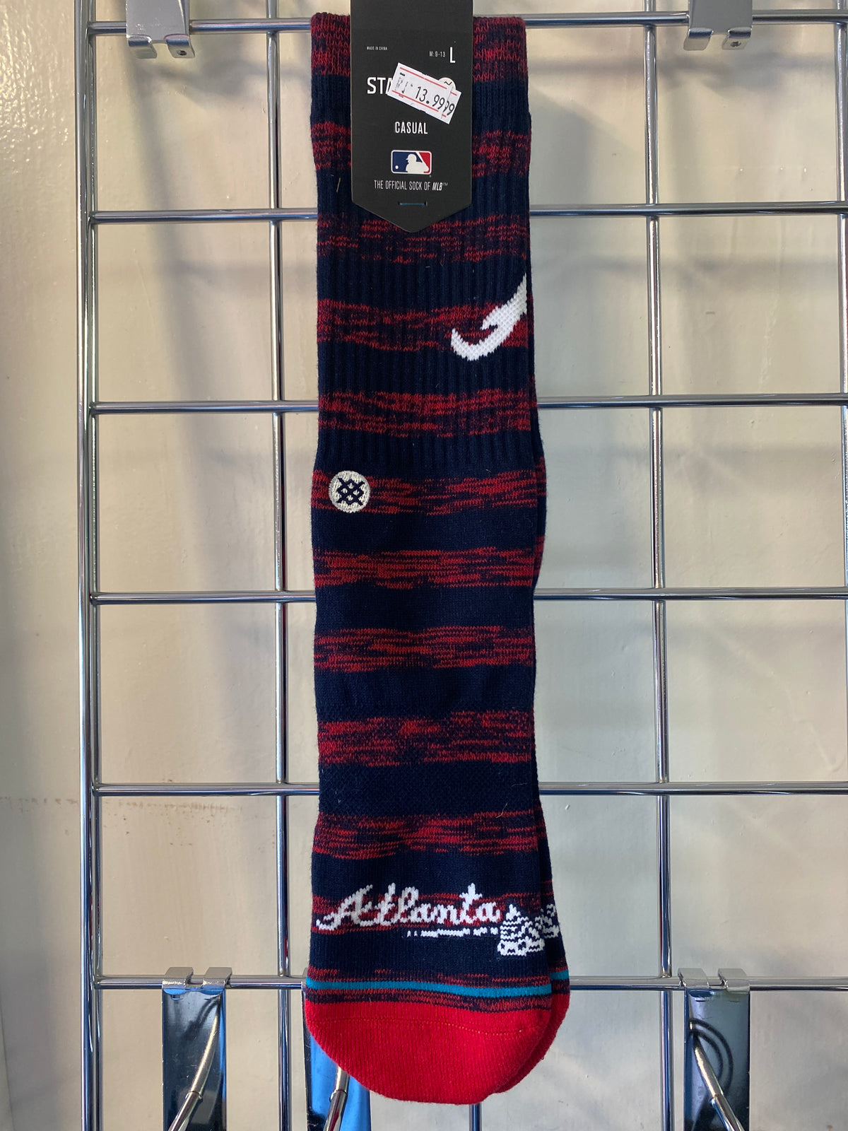 Atlanta Braves Crew Socks