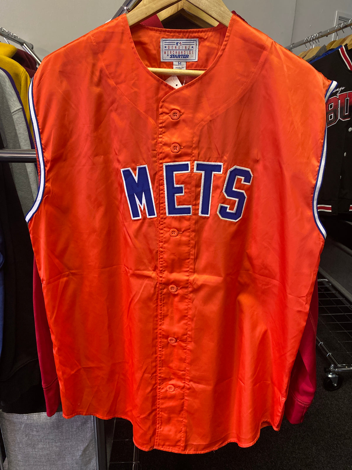 Mets Sleeveless Baseball Jersey