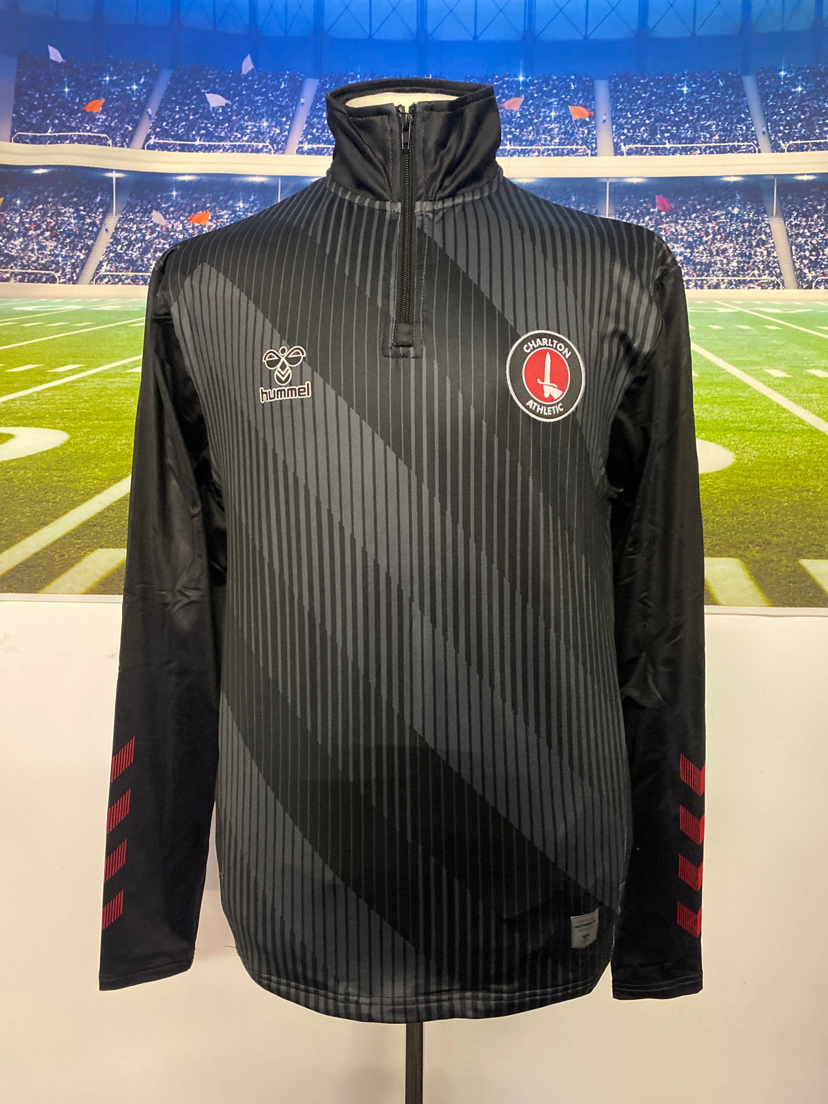 Hummel Charlton Athletic Football Club Matchday 1/4 Zip