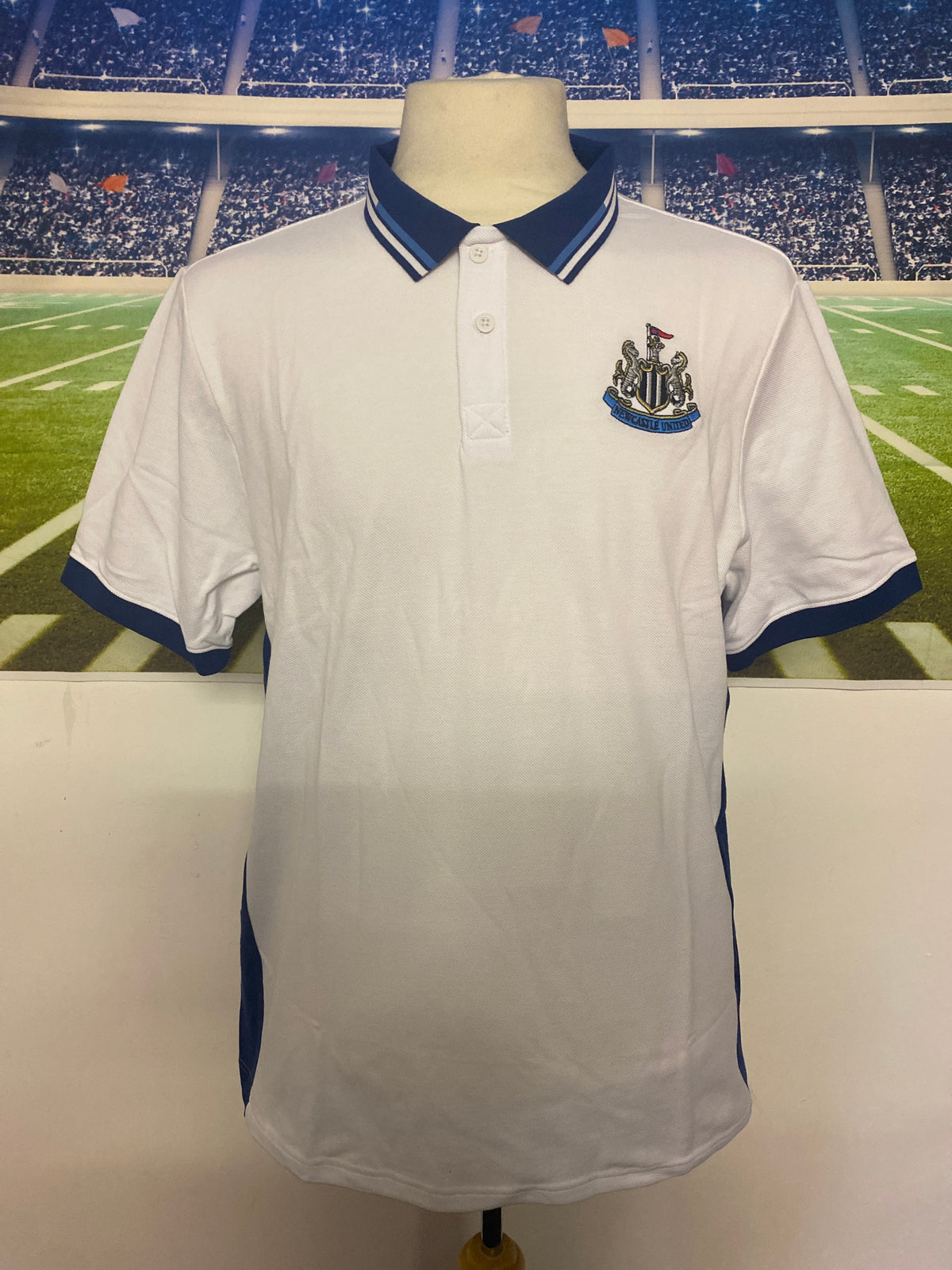 Newcastle United Football Club Contemporary Short Sleeve Polo Shirt