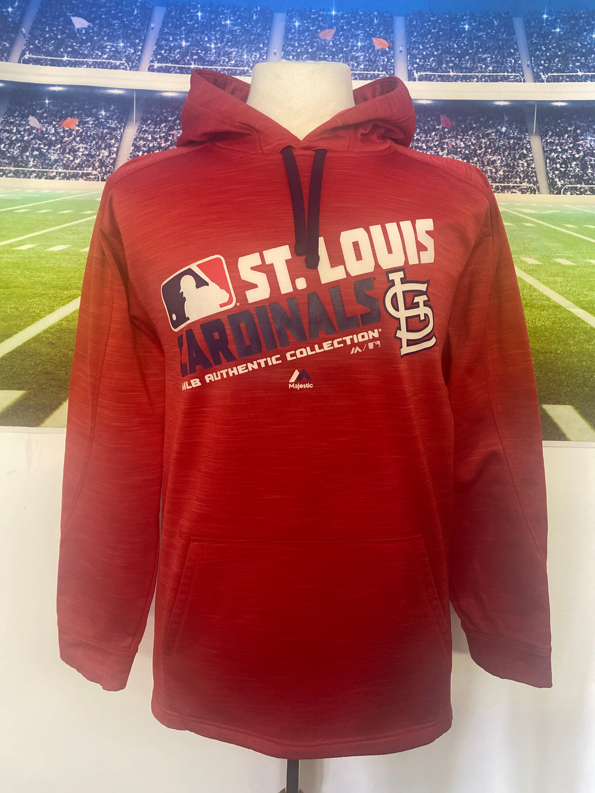 MLB St.Louis Cardinals Hoodie by Majestic