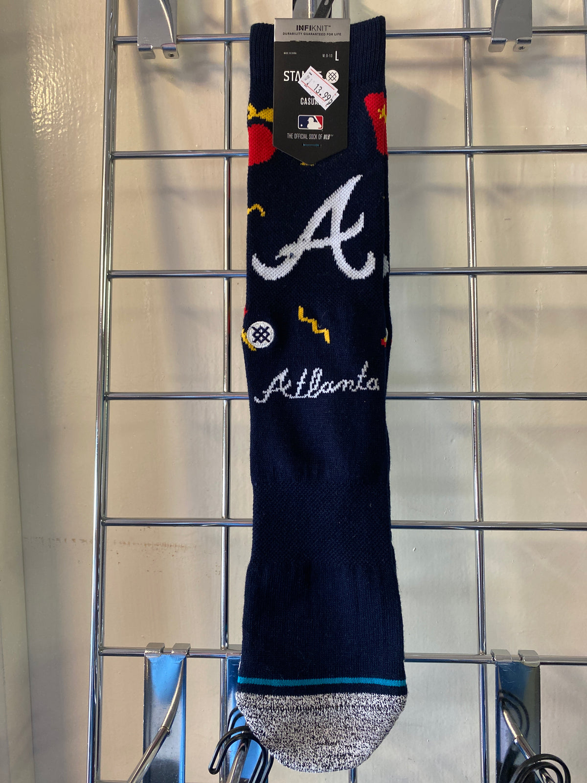 Atlanta Braves Crew Socks