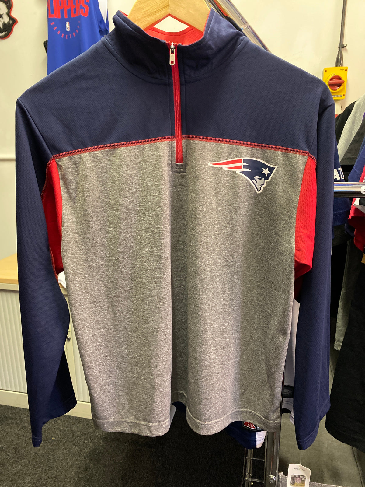 New England Patriots 1/4 Zip