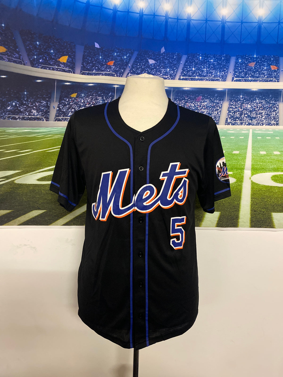 MLB New York Mets Baseball Jersey #5 Wright