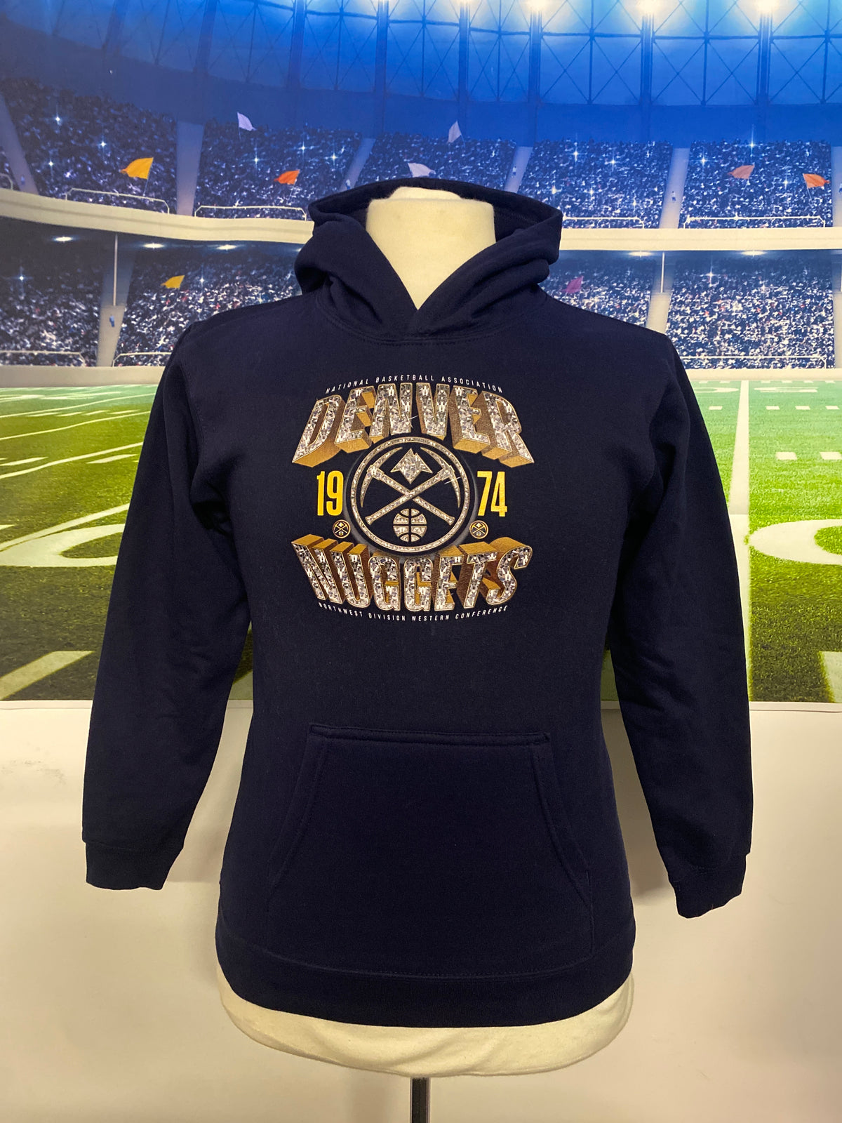 NBA Denver Nuggets Youth Basketball Hoodie