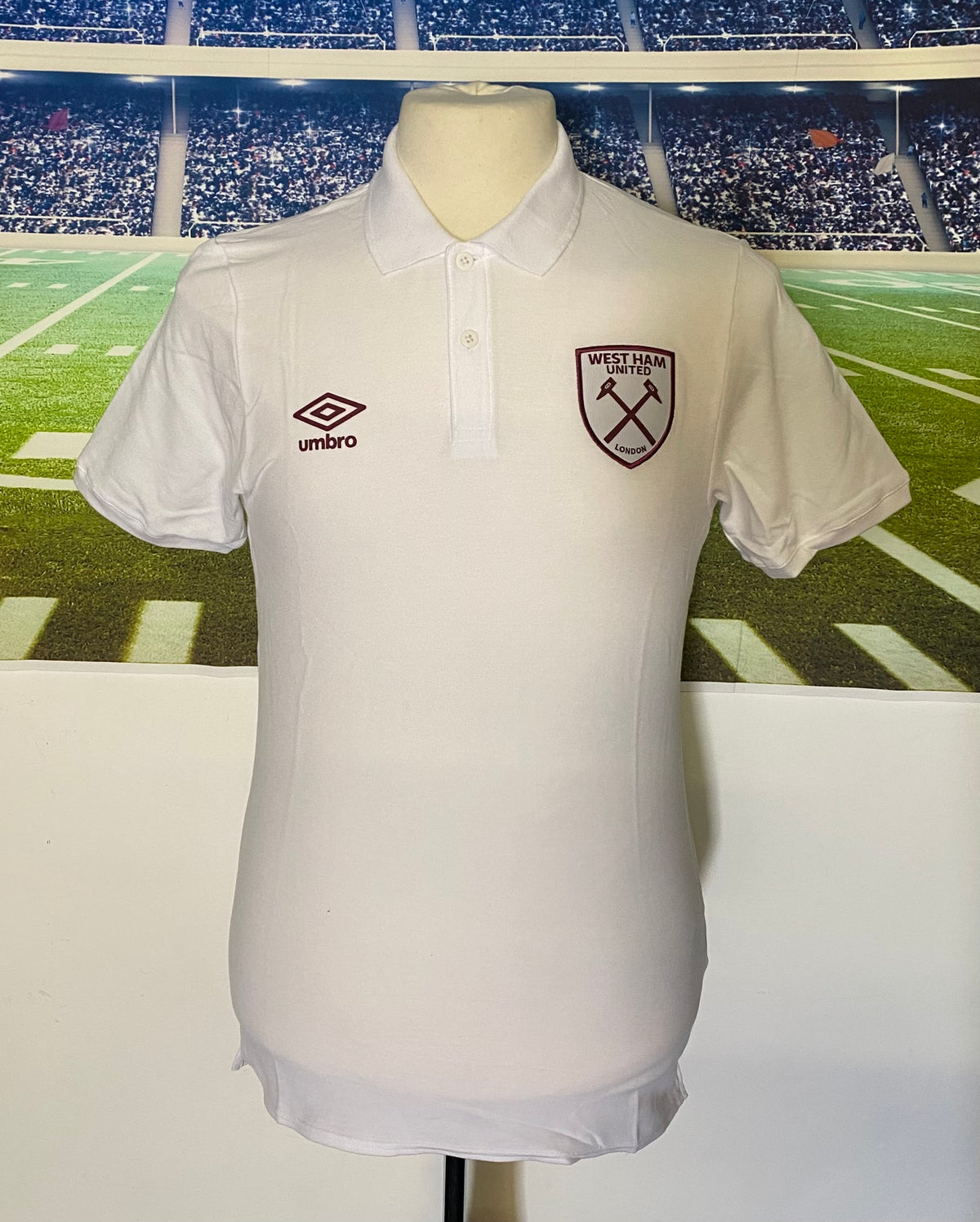 Umbro West Ham United Football Club Travel Polo Shirt