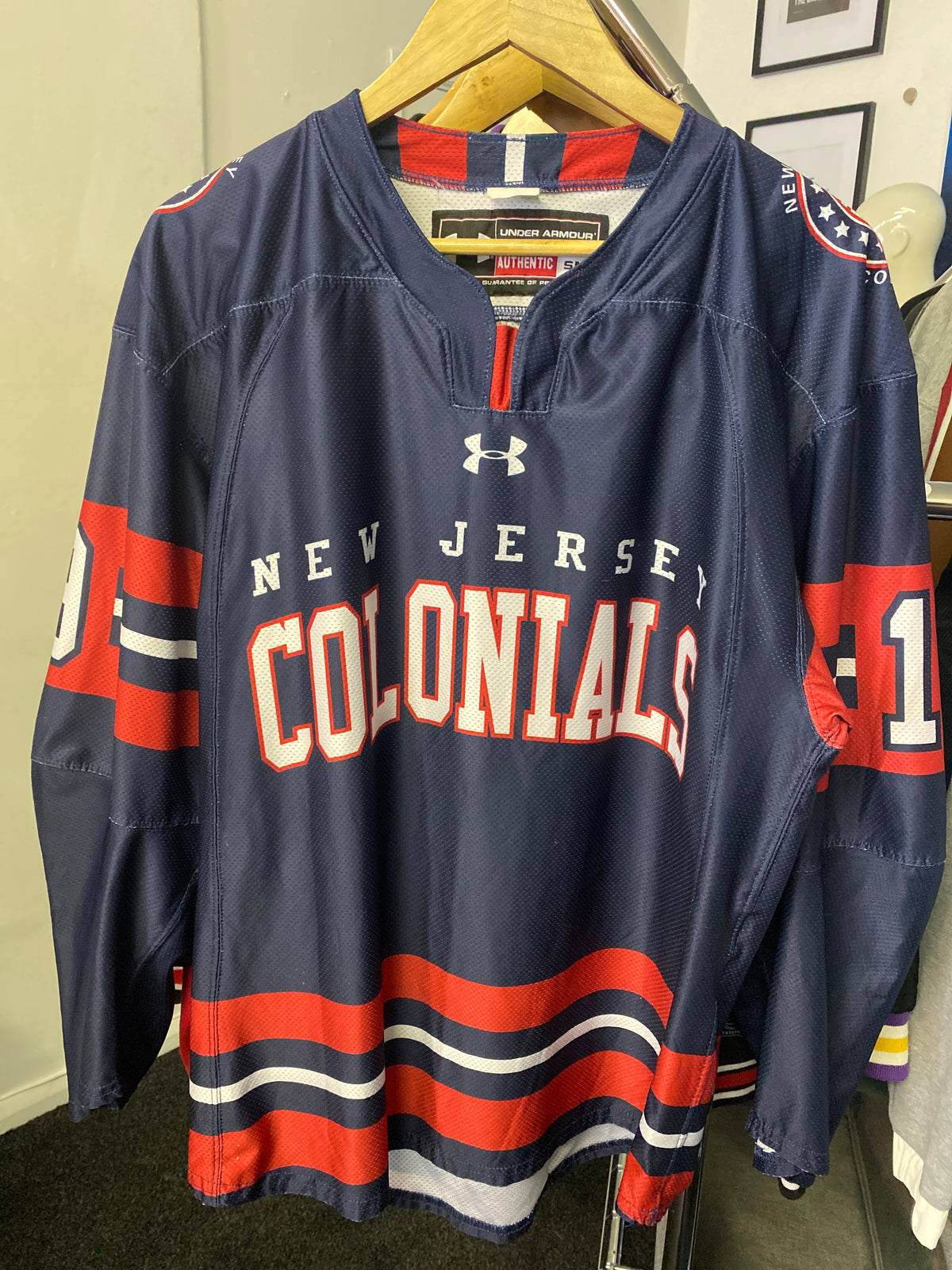 New Jersey Colonials Ice Hockey Jersey